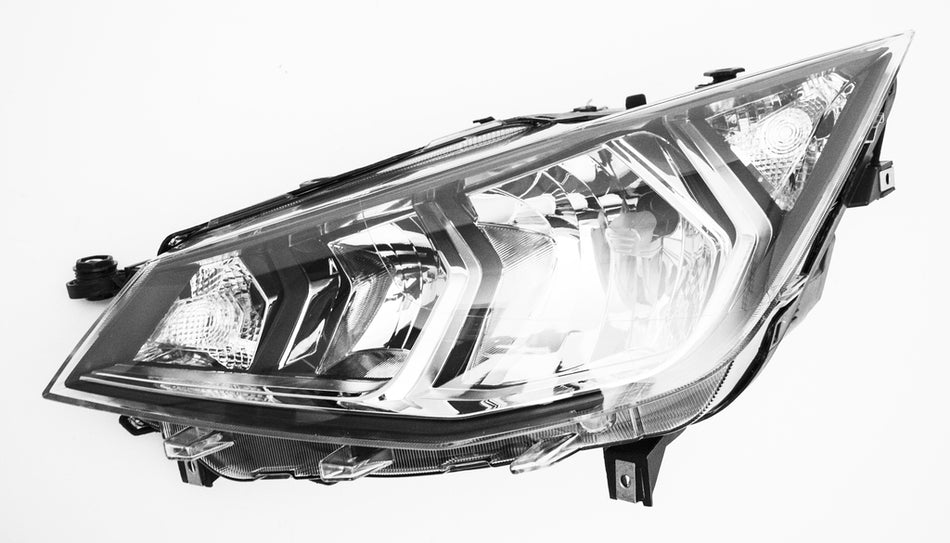Proiettore Sinistro H7+h7-Elettrico-Con Motore-Con Luce Diurna Per Seat Ibiza (ST0394904)