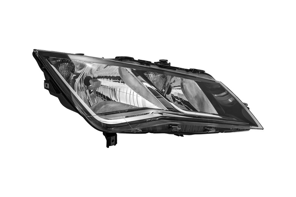 Proiettore Destro H7+h7-Elettrico-Con Motore-Nero Per Seat Leon (ST4264903)
