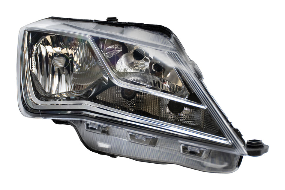 Proiettore Destro H7+h7-Elettrico-Con Motore-Nero Per Seat Toledo (ST5264903)