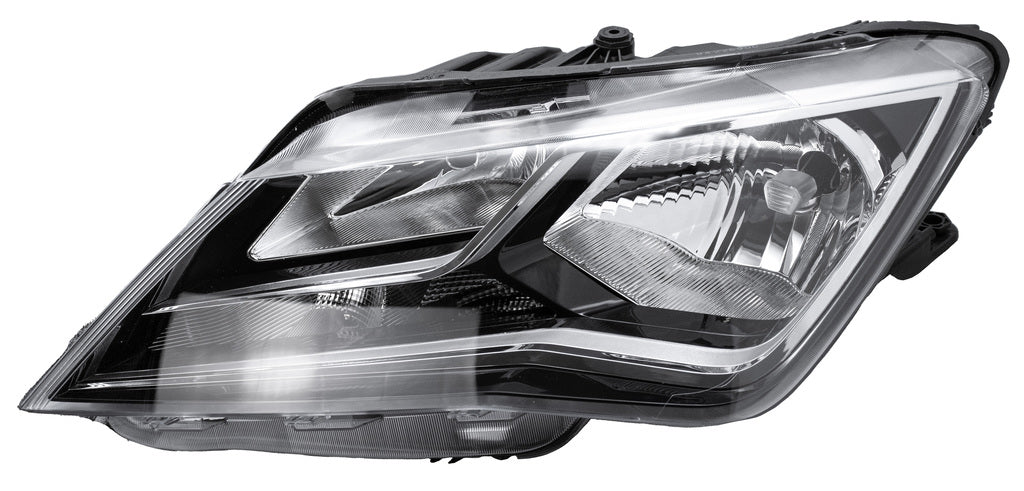 Proiettore Sinistro H7+h7-Elettrico-Con Motore-Nero Per Seat Toledo (ST5264904)