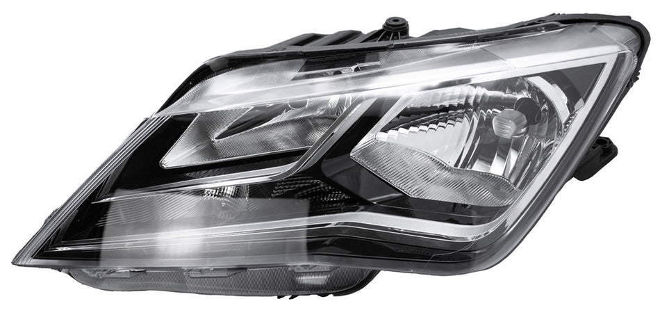 Proiettore Sinistro H7+h7-Elettrico-Con Motore-Nero Per Seat Toledo (ST5264904)