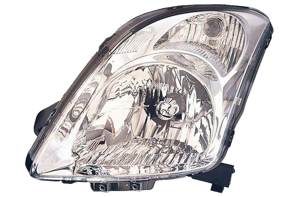 Proiettore Sinistro H4-Elettrico-Senza Motore-Cromato Per Suzuki Swift (SZ0344804)
