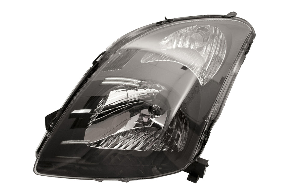 Proiettore Sinistro H4-Manuale-Senza Motore-Nero Per Suzuki Swift (SZ0344814)