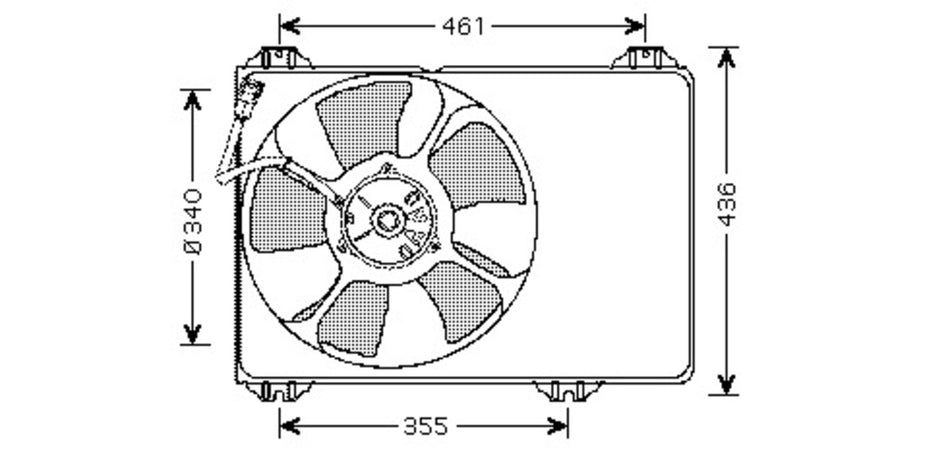 Ventola Per Suzuki Swift (SZ034F001)