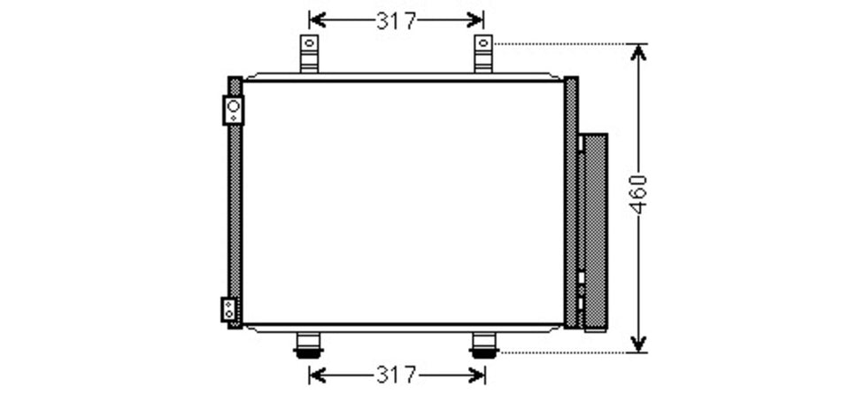 Condensatore Per Suzuki Swift (SZ036C001)