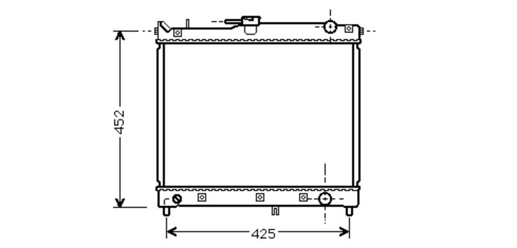 Radiatore Per Suzuki Jimny (SZ710R001)