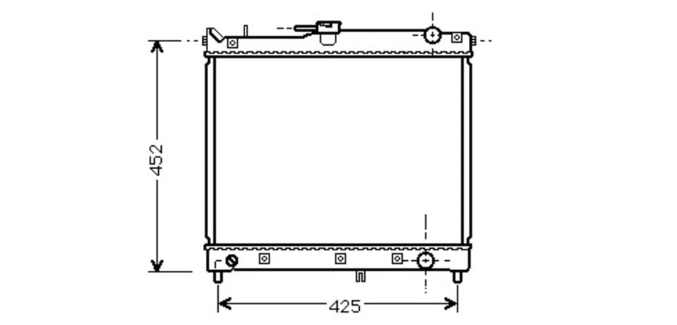 Radiatore Per Suzuki Jimny (SZ710R001)