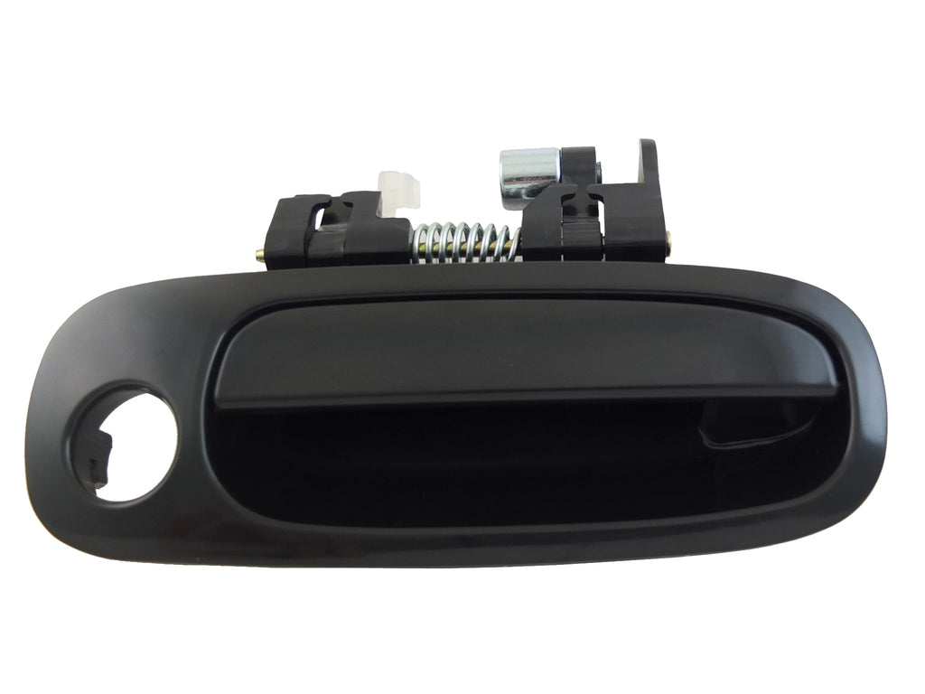 Maniglia Anteriore Destra-Esterna-Nera-Liscia-Con Foro Nottolino Per Toyota Corolla E11 (TY0858007)