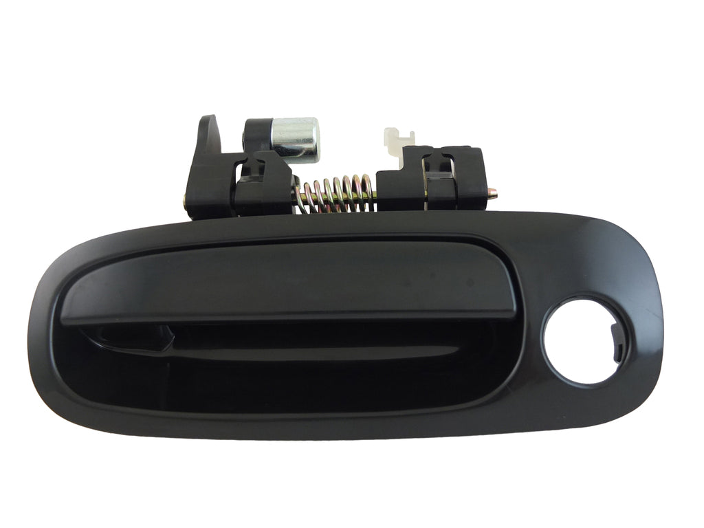 Maniglia Anteriore Sinistra-Esterna-Nera-Liscia-Con Foro Nottolino Per Toyota Corolla E11 (TY0858008)