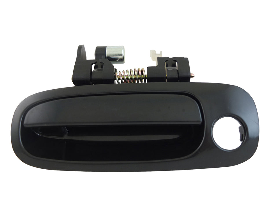 Maniglia Anteriore Sinistra-Esterna-Nera-Liscia-Con Foro Nottolino Per Toyota Corolla E11 (TY0858008)