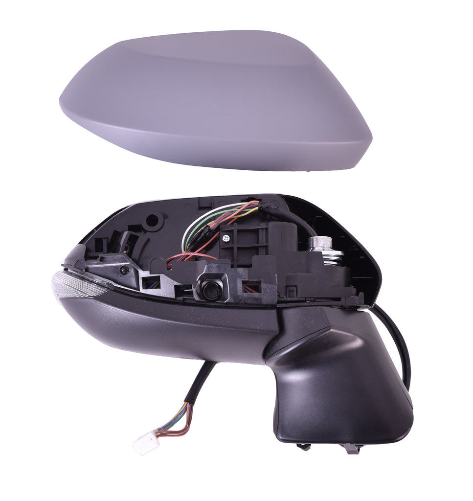 Retrovisore Destro-Elettrico-Termico-Con Primer-Chiudibile-Con Fanale-Con Blis-Convesso-9 Pins Per Toyota Corolla (e210) (TY0967313)