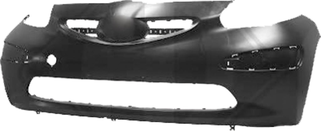 Paraurti Anteriore-Nero-Liscio Da Primerizzare Per Toyota Aygo (TY2011001)