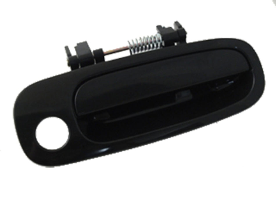 Maniglia Anteriore Destra-Esterna-Nera-Liscia-Con Foro Nottolino Per Toyota Rav 4 Xa (TY2818007)