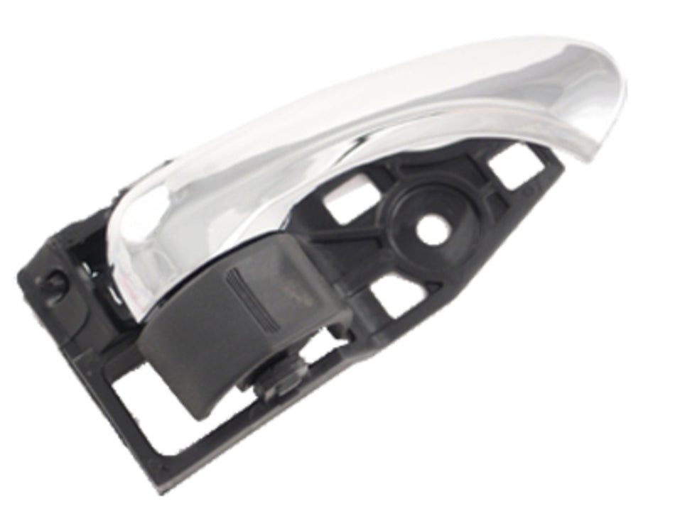 Maniglia Anteriore/posteriore Destra-Interna-Con Leva Cromata-Pulsante Chiusura-Nero-Con Mostrina Nera Per Toyota Rav 4 (TY2878605)