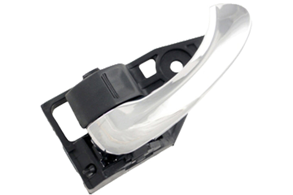 Maniglia Anteriore/posteriore Sinistra-Interna-Con Leva Cromata-Pulsante Chiusura-Nero-Con Mostrina Nera Per Toyota Rav 4 (TY2878606)