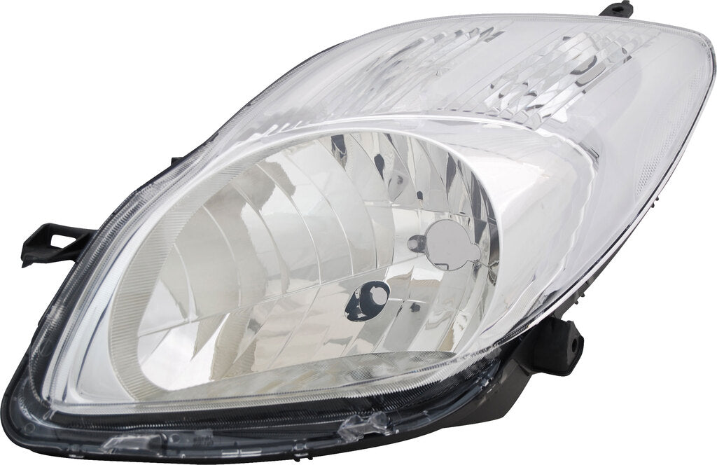 Proiettore Sinistro H4-Elettrico-Cromato-Con Motore Per Toyota Yaris (TY3274814)