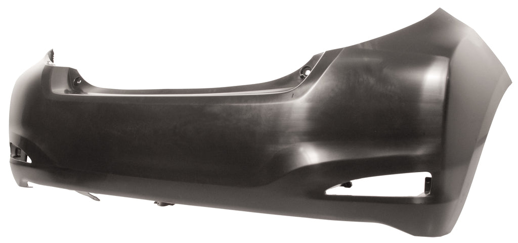 Paraurti Posteriore-Nero-Liscio Da Primerizzare Per Toyota Yaris (TY3281051)