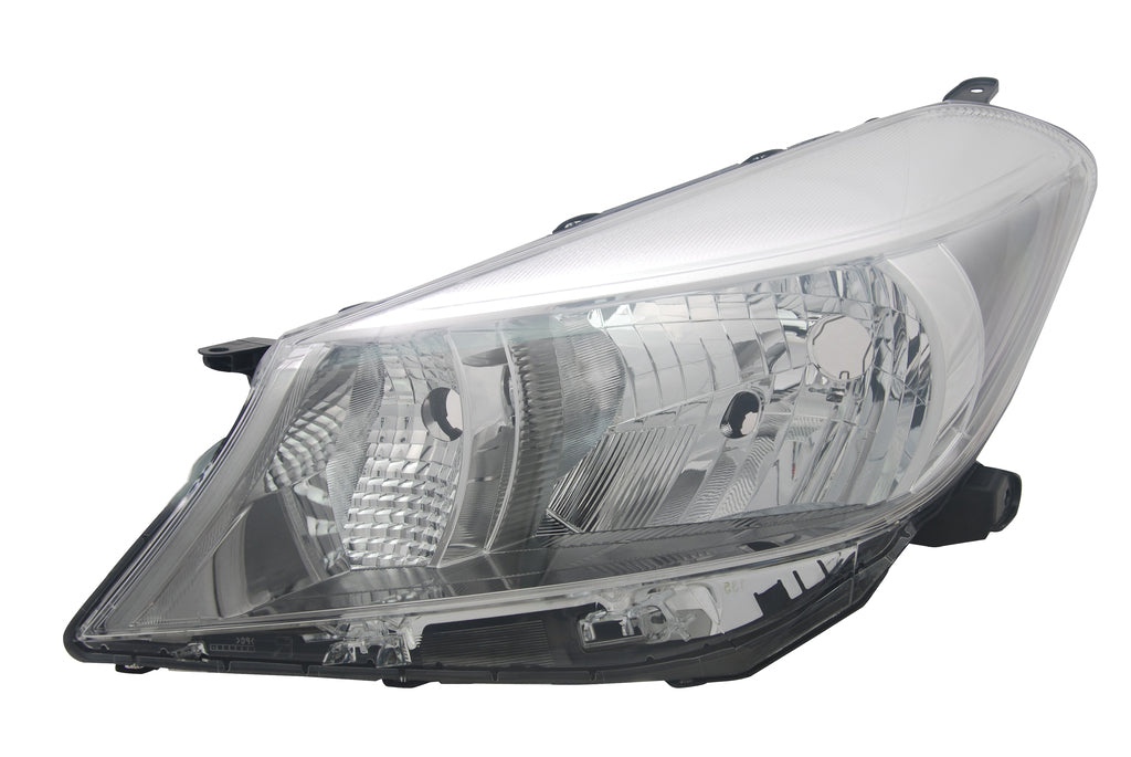 Proiettore Sinistro H4-Elettrico-Con Motore-Cromato Per Toyota Yaris (TY3284814)