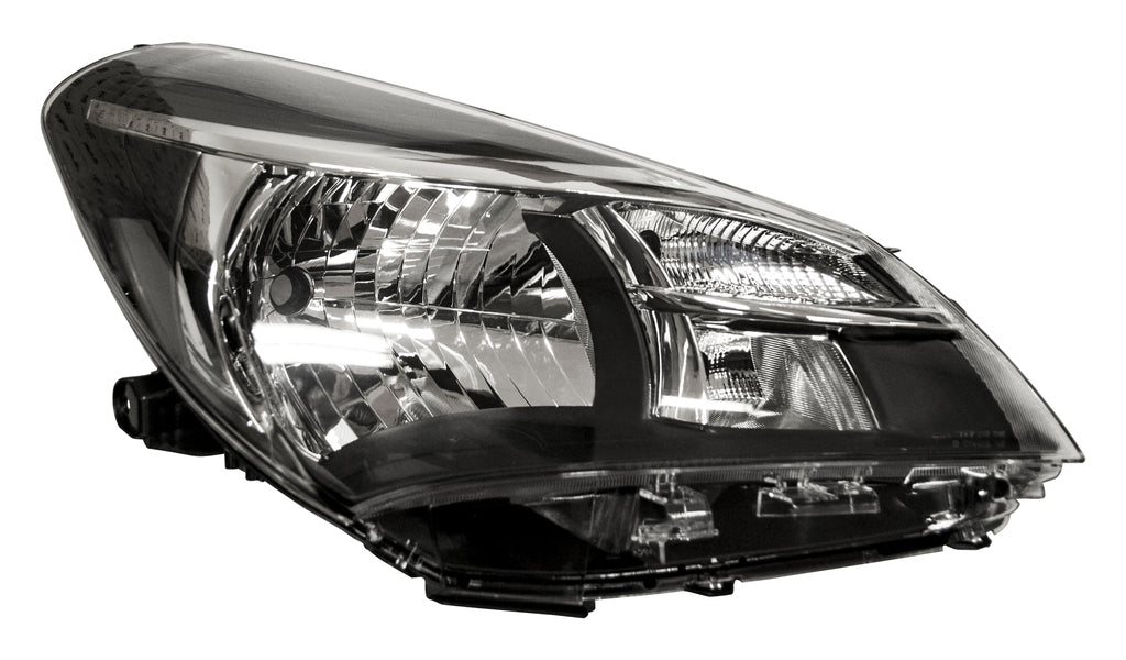 Proiettore Destro H4-Elettrico-Con Motore-Nero Mod. 5 Porte Per Toyota Yaris (TY3294803)