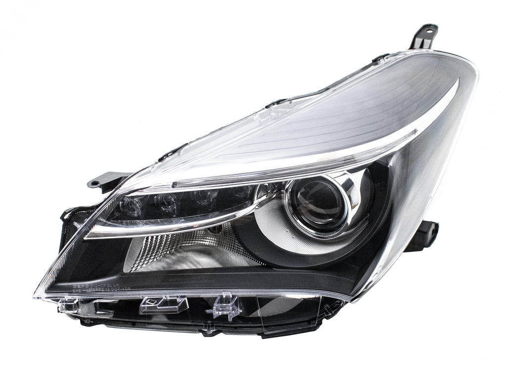 Proiettore Sinistro Hir2-Elettrico-Senza Motore-Con Lenticolare-Nero-Led Mod. 5 Porte Per Toyota Yaris (TY3294914)