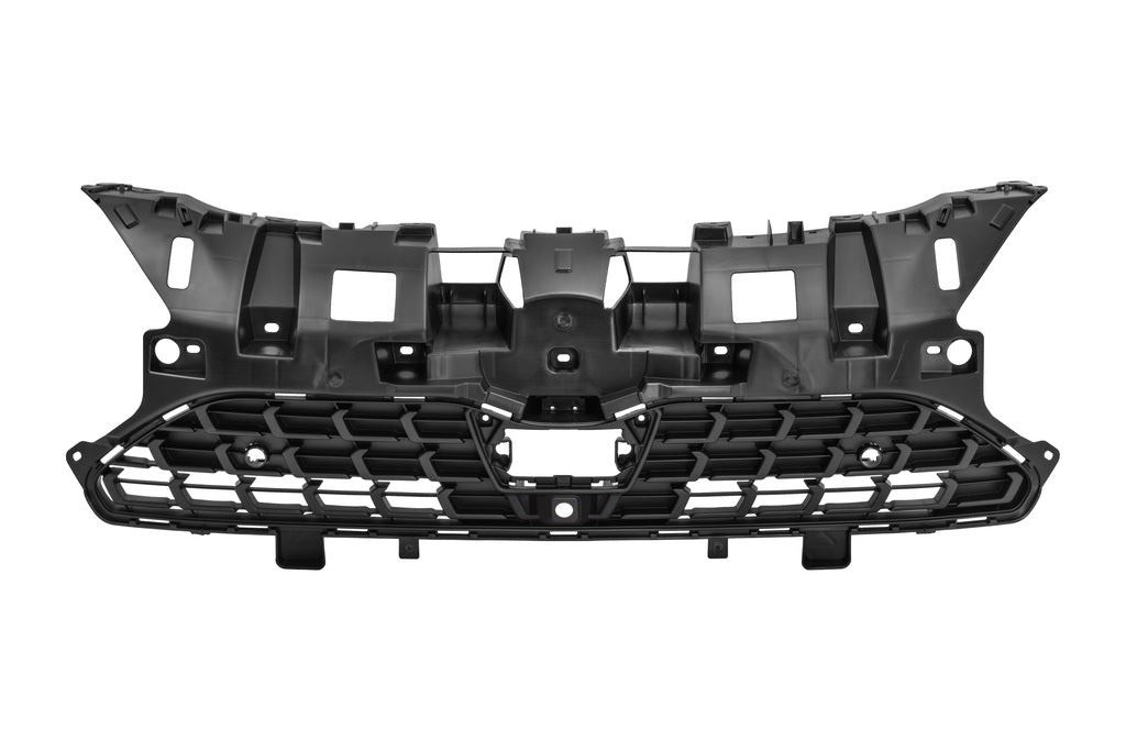 Griglia Radiatore-Nera-Lucida-Con Fori Pdc+supporti-Con Foro Telecamera Per Toyota Yaris Cross (TY6502031)
