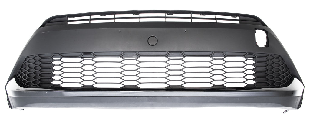 Griglia Paraurti Anteriore-Centrale-Nera-Goffrata Per Toyota C-Hr (TY7022120)
