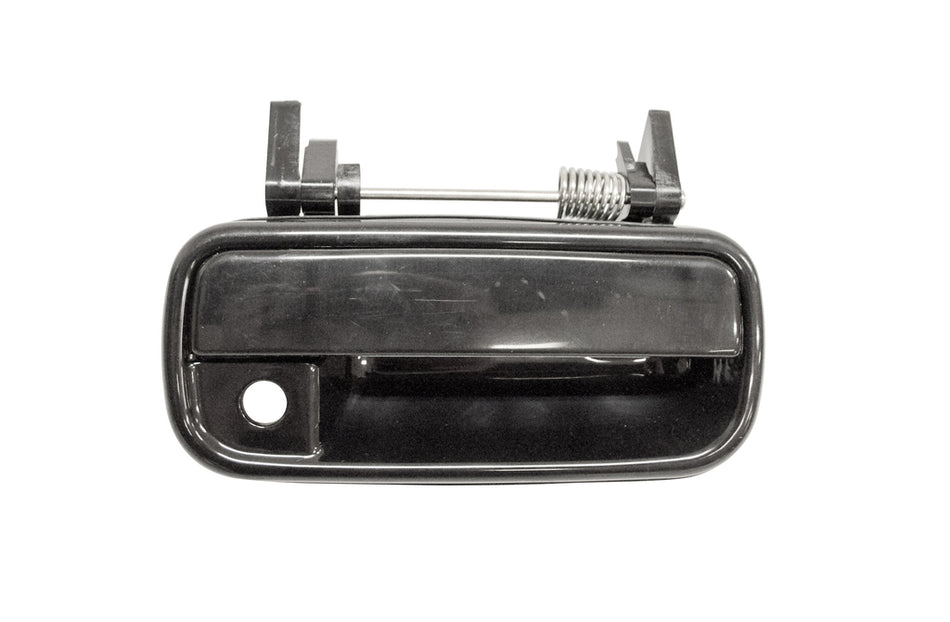 Maniglia Anteriore Destra-Esterna-Nera-Liscia-Con Foro Nottolino Per Toyota Hilux Pick Up 2wd Ln85 (TY8108007)