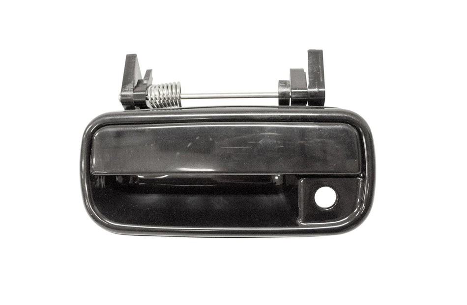 Maniglia Anteriore Sinistra-Esterna-Nera-Liscia-Con Foro Nottolino Per Toyota Hilux Pick Up 2wd Ln85 (TY8108008)
