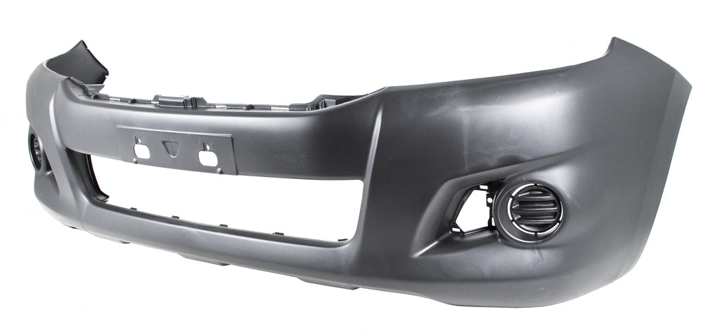 Paraurti Anteriore-Nero-Goffrato-Senza Griglia Per Toyota Hilux Pick Up (TY8201021)