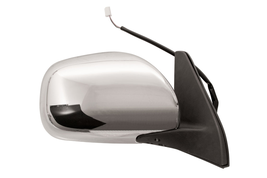 Retrovisore Destro-Elettrico-Nero-Convesso-Con Calotta Cromata Mod. 02 > Per Toyota Landcruiser J100 (TY8487323)