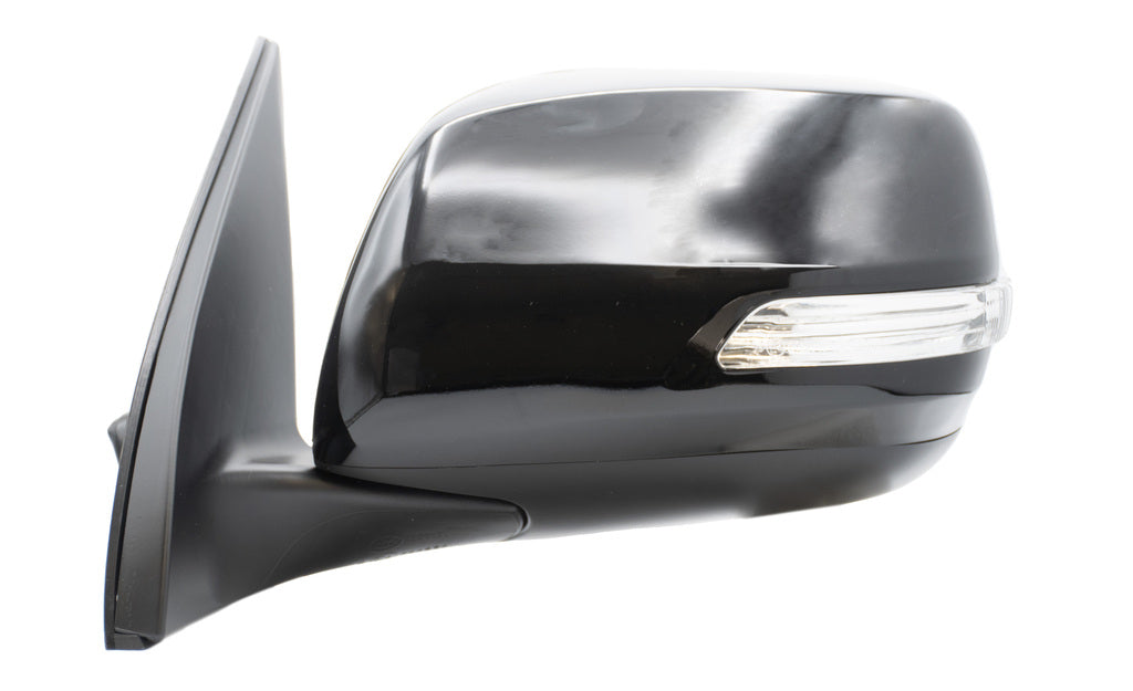 Retrovisore Sinistro-Elettrico-Nero-Con Fanale-Chiudibile-Convesso Per Toyota Landcruiser - Prado J150 (TY8547324)