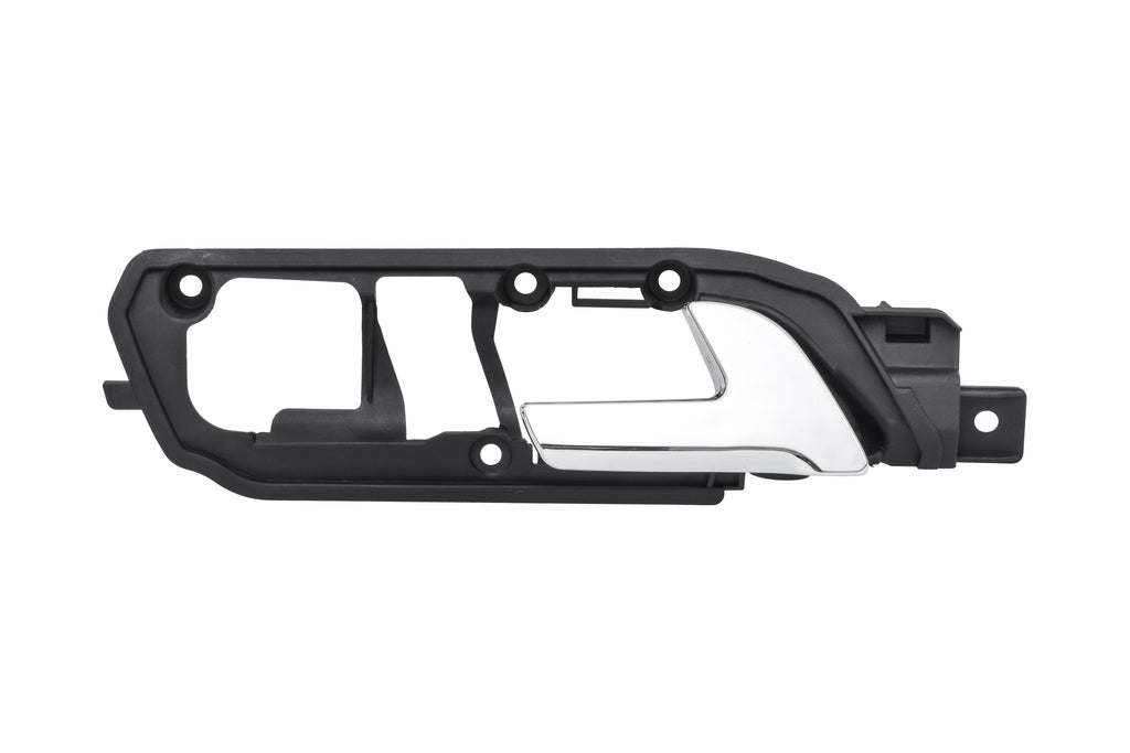 Maniglia Anteriore Destra-Interna-Con Leva Cromata-Con Mostrina Nera Per Volkswagen Polo (VG0218403)