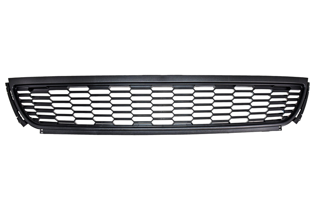 Griglia Paraurti Anteriore-Centrale-Nera-Goffrata Per Volkswagen Polo (VG0232120)