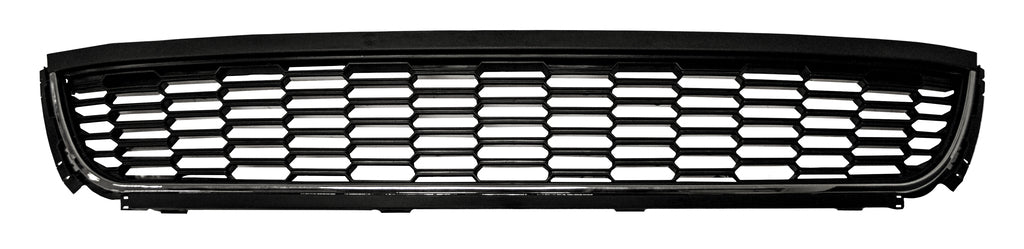Griglia Paraurti Anteriore-Centrale-Nera-Con Modanatura Cromata Mod. Highline Per Volkswagen Polo (VG0232130)