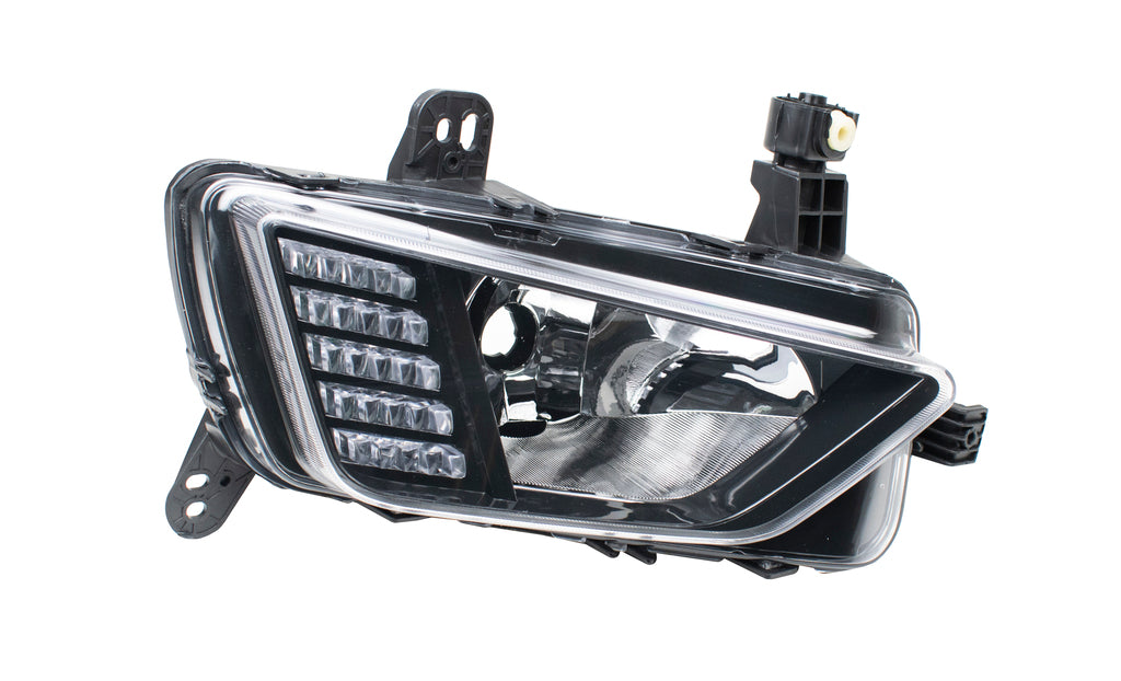 Fendinebbia Sinistro-Con Luce Diurna-Nero-Led Per Volkswagen Polo (VG0254416)