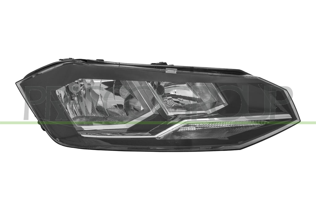 Faro Proiettore Destro H7+H7 Elettrico con Motore Per Volkswagen Polo dal 2017 al 2021 (VG0254903AQ)