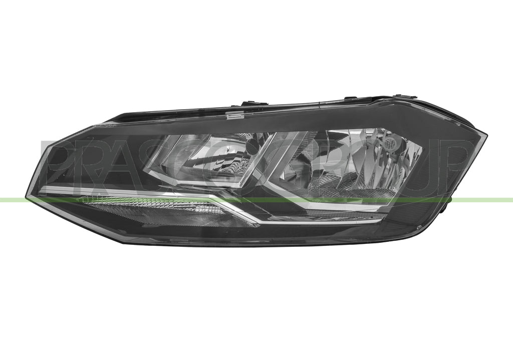 Faro Proiettore Sinistro H7+H7 Elettrico con Motore Per Volkswagen Polo dal 2017 al 2021 (VG0254904AQ)