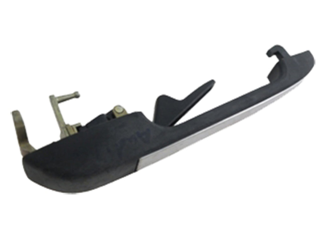 Maniglia Posteriore Destra-Esterna-Nera-Con Inserto-Cromato-Nera-Senza Foro Nottolino Per Volkswagen Golf Ii (VG0288101)