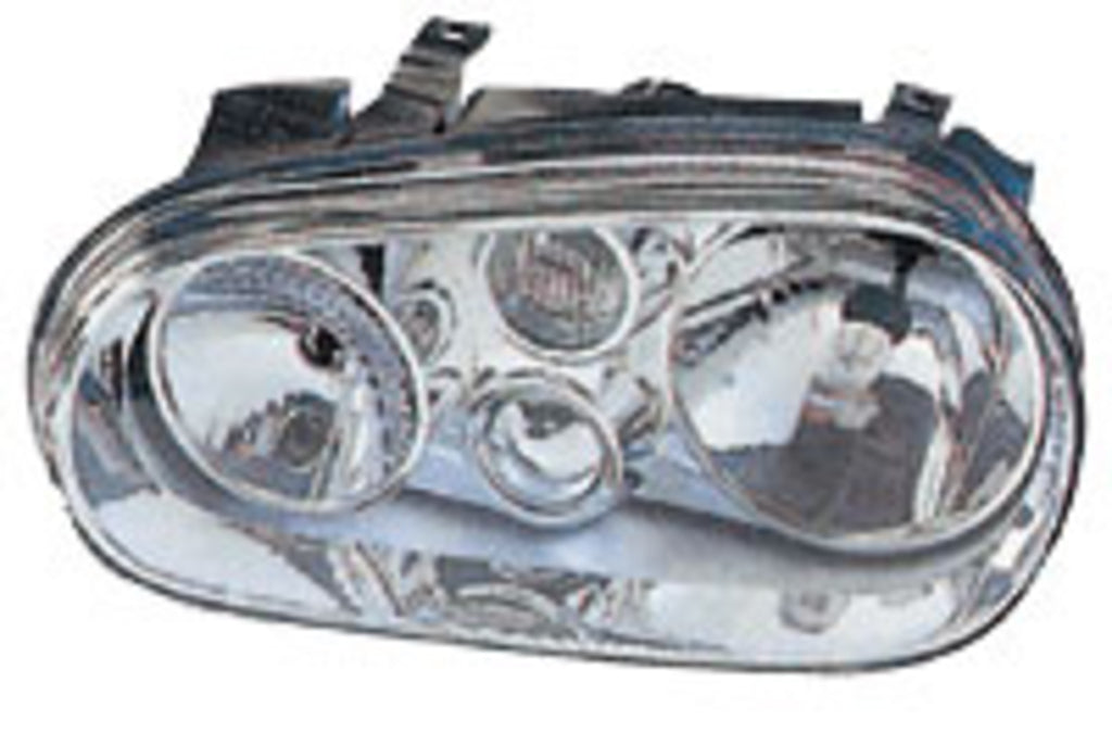Proiettore Destro H1+h7-Manuale/elettrico-Senza Motore Per Volkswagen Golf Iv (VG0344903)