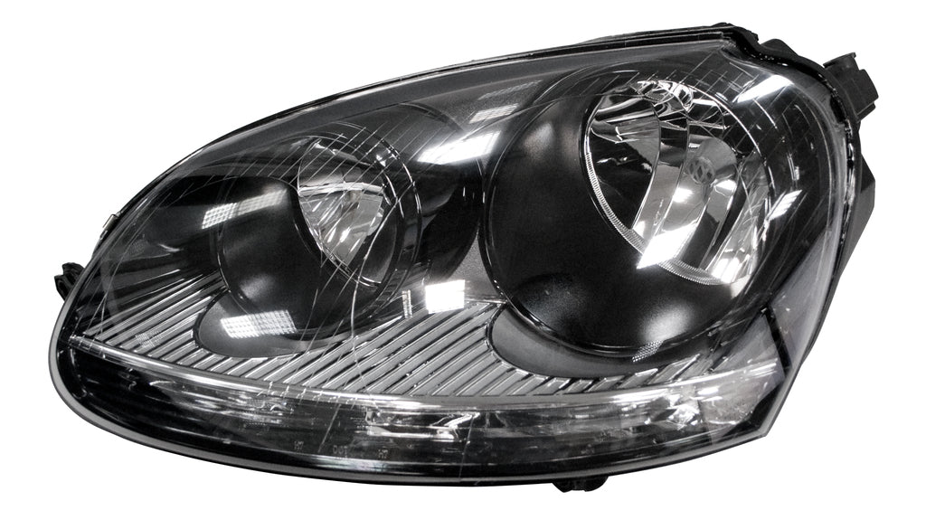 Proiettore Sinistro H7+h7-Elettrico-Con Motore-Nero-Versione Hella Per Volkswagen Golf V (VG0364934)