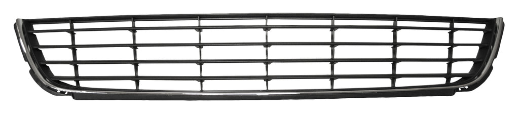 Griglia Centrale Paraurti Anteriore-Nera-Con Cornice Cromata Per Volkswagen Golf Vi (VG0382130)