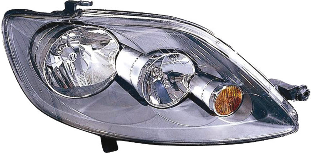 Proiettore Destro H7+h7-Elettrico-Con Motore Per Volkswagen Golf Plus (VG0404903)