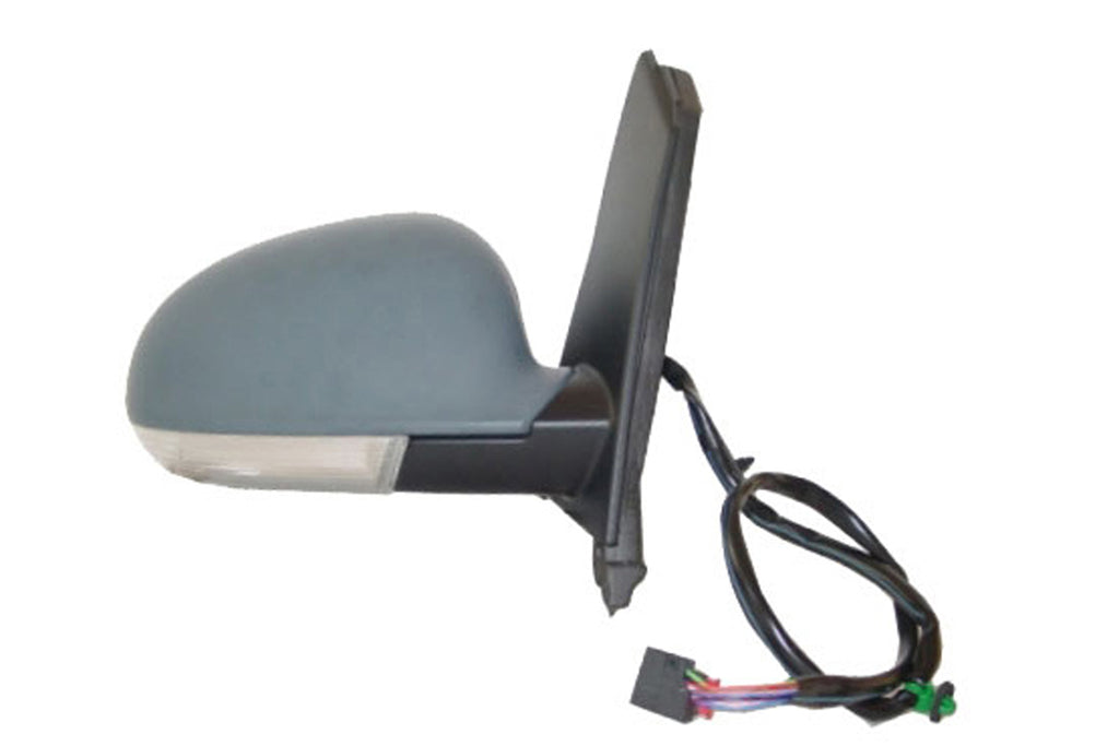 Retrovisore Destro-Elettrico-Termico-Con Primer-Con Luce Cortesia-Chiudibile-Con Fanale Per Volkswagen Golf Plus (VG0407333)