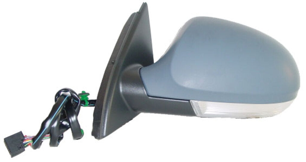 Retrovisore Sinistro-Elettrico-Termico-Con Primer-Con Fanale-16h6p Per Volkswagen Passat B6 (VG0547314P)