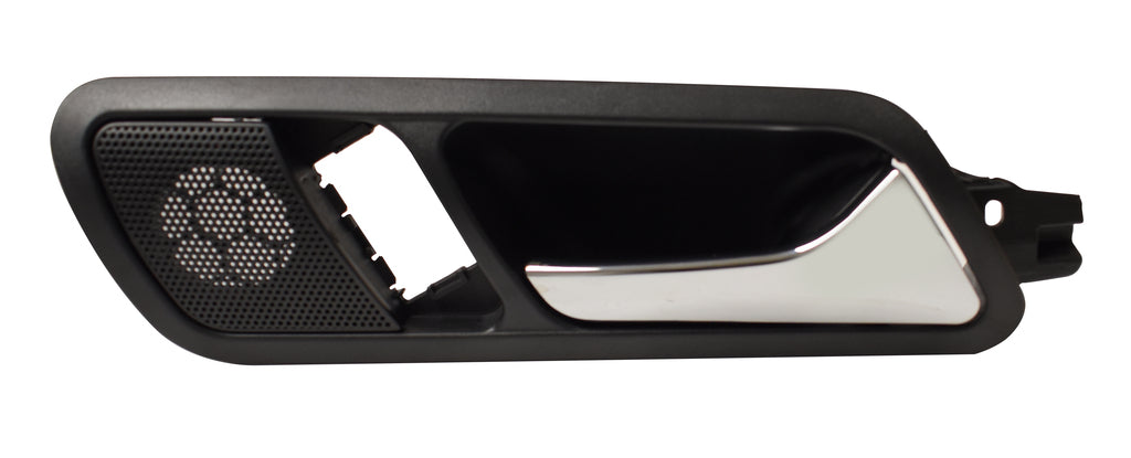 Maniglia Anteriore Destra-Interna-Con Leva Cromata-Con Mostrina Nera Per Volkswagen Passat B6 (VG0548401)