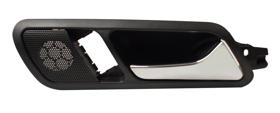 Maniglia Anteriore Destra-Interna-Con Leva Cromata-Con Mostrina Nera Per Volkswagen Passat B6 (VG0548401)