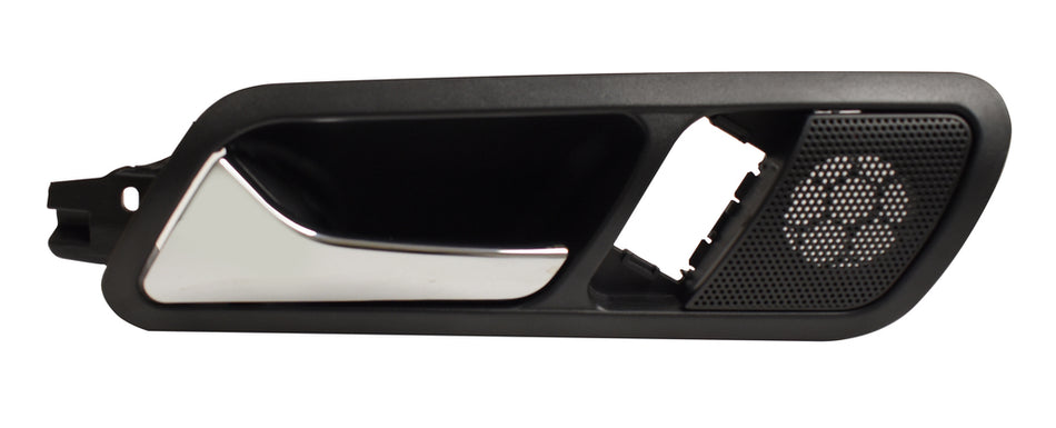Maniglia Anteriore Sinistra-Interna-Con Leva Cromata-Con Mostrina Nera Per Volkswagen Passat B6 (VG0548402)