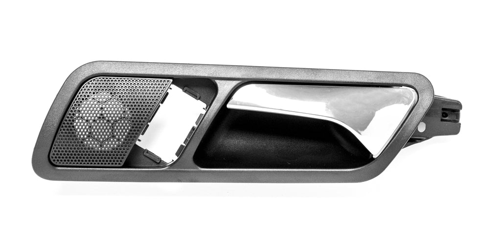 Maniglia Posteriore Sinistra-Interna-Con Leva Cromata-Con Mostrina Nera Per Volkswagen Passat B6 (VG0548502)