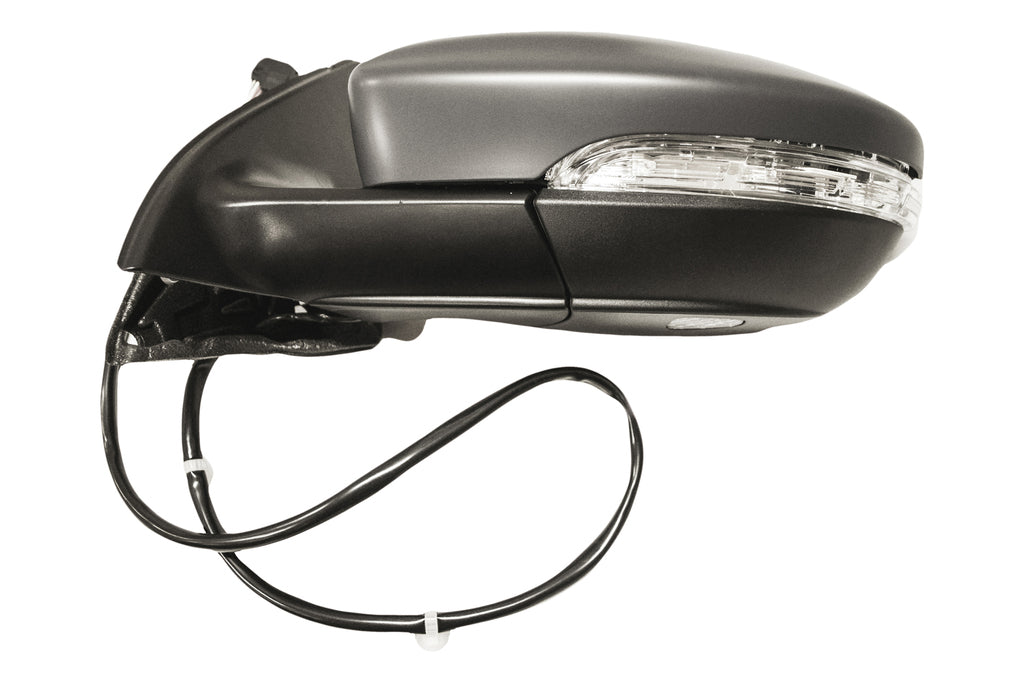 Retrovisore Sinistro-Elettrico-Con Primer-Termico-Chiudibile-Con Fanale-Con Memoria-Con Luce Cortesia-Asferico-13 Pins Per Volkswagen Passat B7 (VG0557354P)