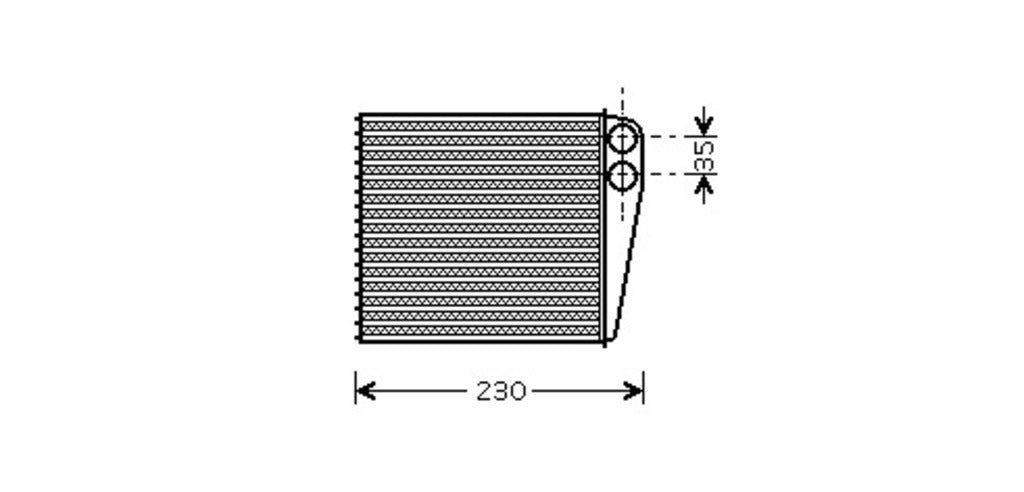 Riscaldatore Per Volkswagen Passat B7 (VG055H001)